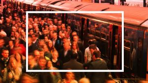 Rush Hour At King's Cross Train Station. Image: TNW?Getty
