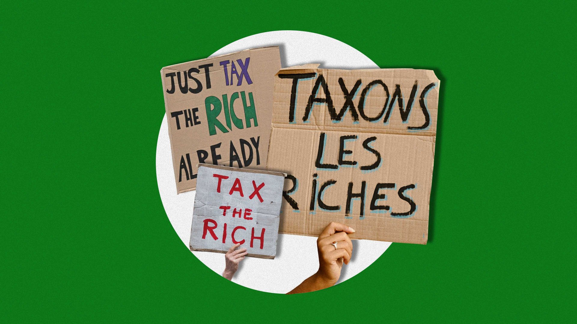 The metaphor of "trickling down" is a myth. Image: TNW/Getty