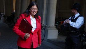 Lisa Nandy arrives for a cabinet meeting in Downing Street following the reshuffle. Photo: Peter Nicholls/Getty Images
