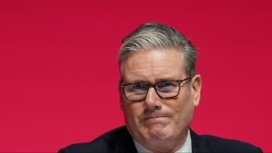 Keir Starmer attends an opening session during the first day of the Labour Party conference. Photo: Ian Forsyth/Getty Images