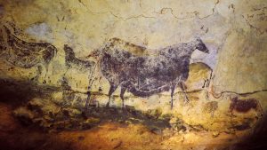 Picture of the "Main Gallery" taken during a visit of the Lascaux Cave on July 25, 2008 near the village of Montignac, south-west France. Image: PIERRE ANDRIEU/AFP via Getty Images