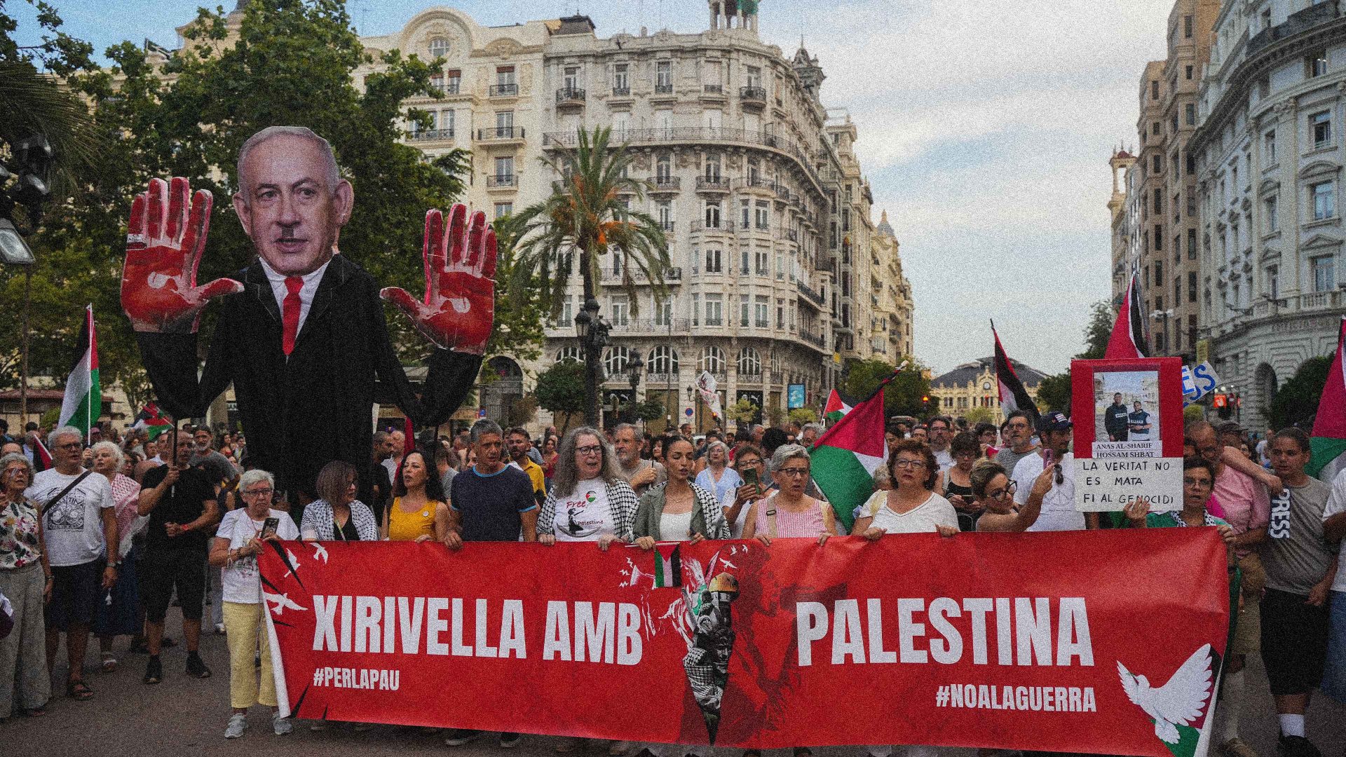 Spain ignores its problems at home