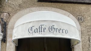 The historic Caffè Greco on Via Condotti opened in 1760 but is now closed indefinitely
