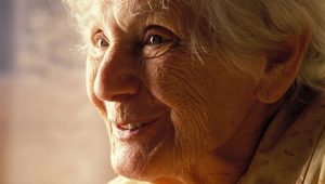 Emilie Schindler at the age of 85 in Argentina, 1993. Image: Rafael Wollmann/Gamma-Rapho/Getty