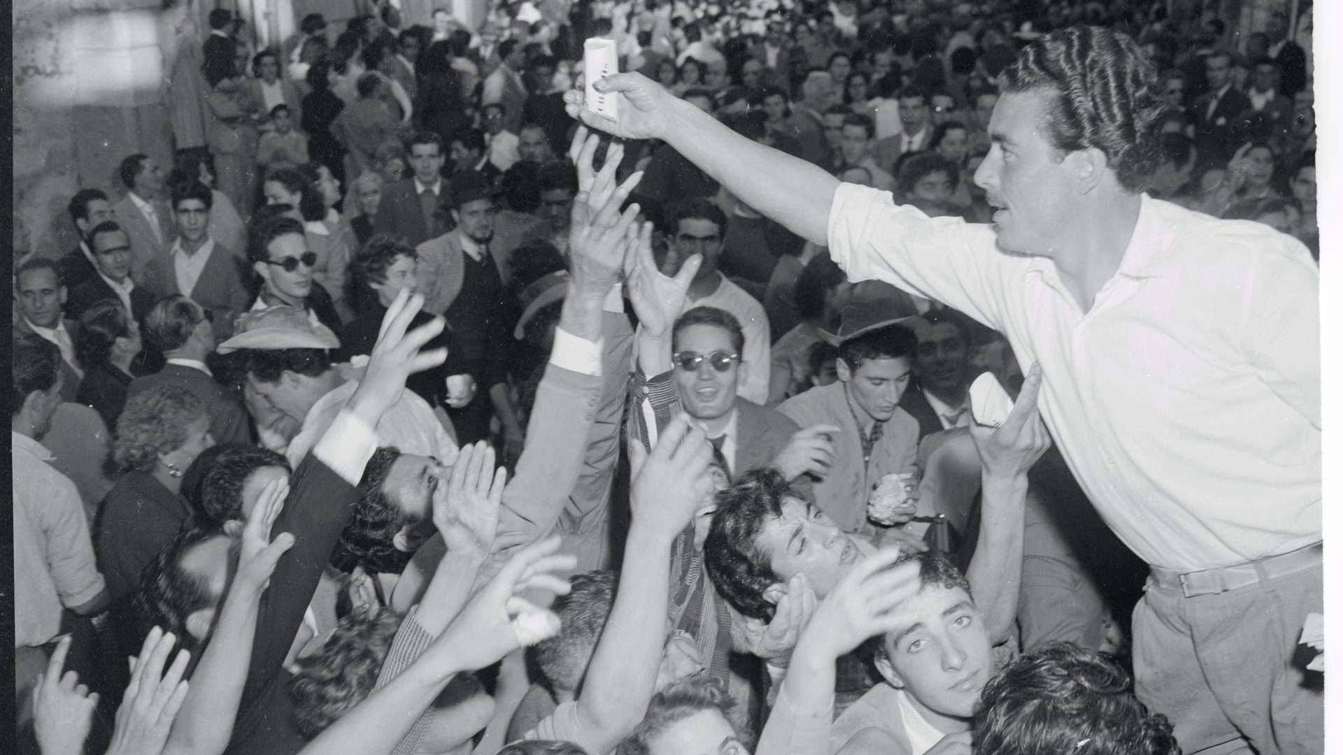 The Sagra dell’Uva in 1954. The festival began in 1925. IMAGE: BETTMANN/GETTY
