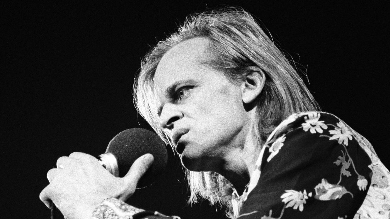 Klaus Kinski’s performance of Jesus Christ Redeemer in West Berlin, 1971. Image: Getty