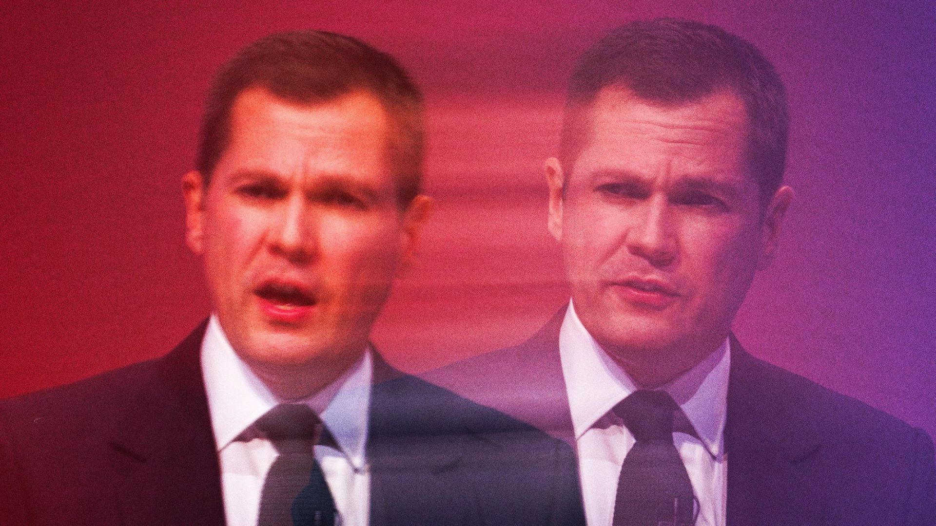 Robert Jenrick speaks at last year’s Conservative Party conference held in Birmingham. Image: Dan Kitwood/Getty