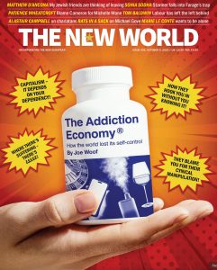 The New World cover, October 9, 2025
