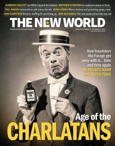 The New World cover, October 23, 2025