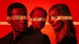David Harewood, Toby Jones and Caitlin FitzGerald