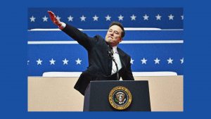 Elon Musk’s ownership of X has helped the thugs of the world to unite in the creation of mayhem. Image: TNW/Getty