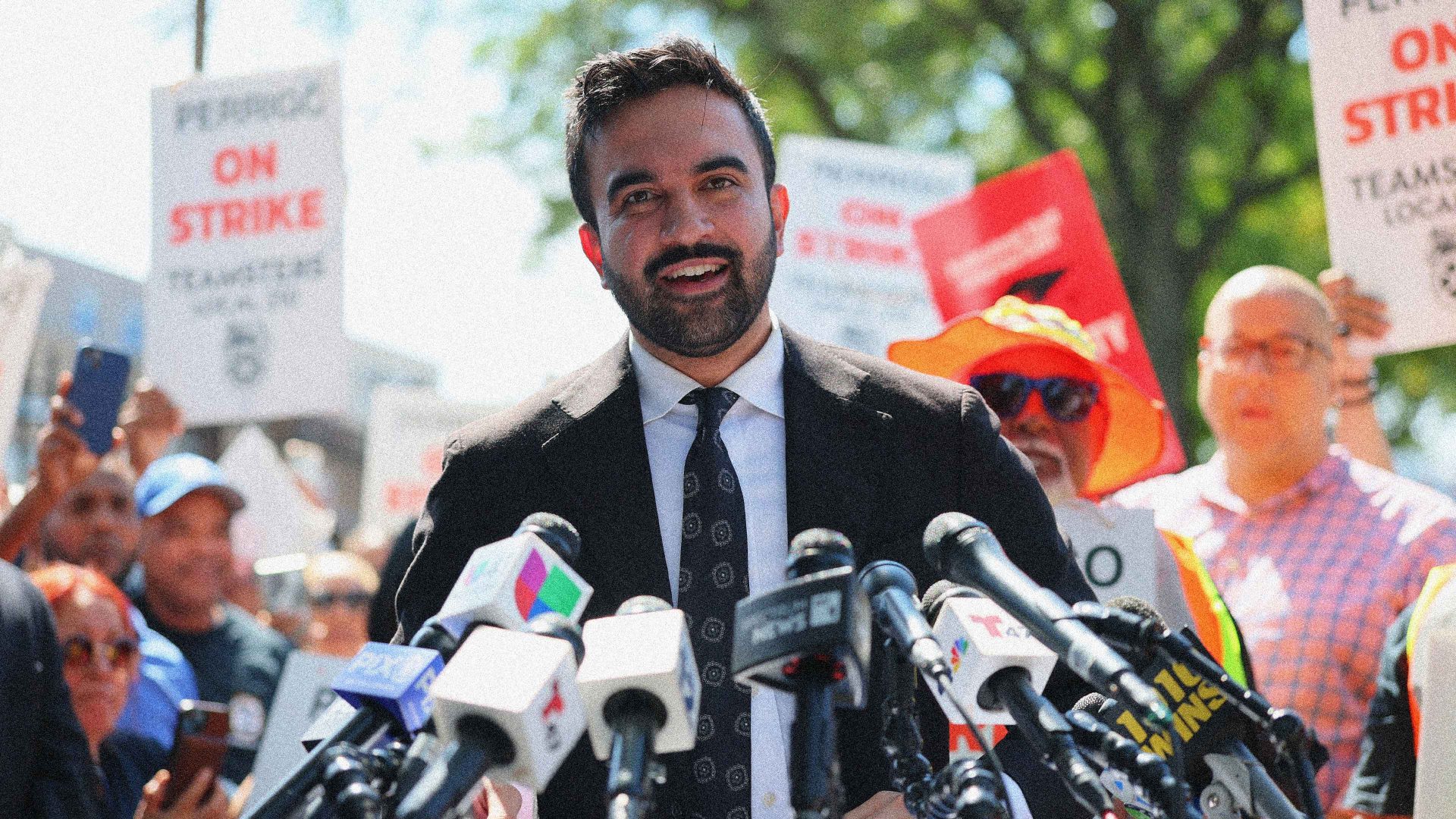New York mayoral candidate Zohran Mamdani. Photo: Michael M. Santiago/Getty Images