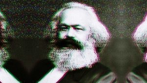 Karl Marx imagined a future where all knowledge is coordinated by a ‘general intellect’ and machines cost nothing to make. Image: TNW/Getty