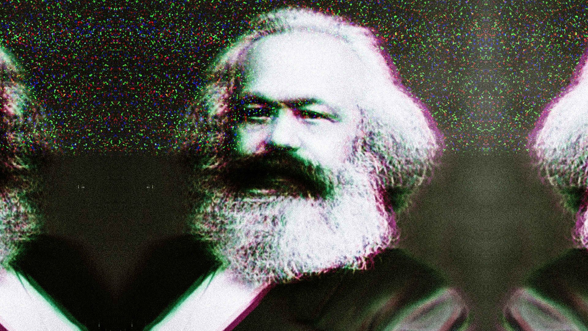 Karl Marx imagined a future where all knowledge is coordinated by a ‘general intellect’ and machines cost nothing to make. Image: TNW/Getty
