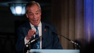Reform leader Nigel Farage. Photo: Mark Kerrison/In Pictures via Getty Images