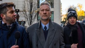 Former Reform UK Wales leader Nathan Gill arrives at the Old Bailey. Photo: Carl Court/Getty Images