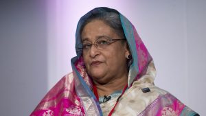 Sheikh Hasina, Bangladesh’s ousted prime minister. IMAGE: OLI SCARFF/GETTY