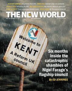 The New World cover, November 20, 2025