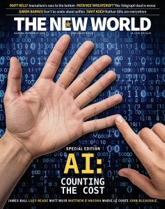 The New World cover, November 27, 2025