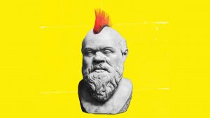 Socrates, possibly the earliest punk rocker. Image: TNW