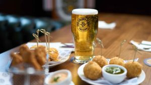 The Golden Flake Tavern can be found on the first floor of Fenwick’s department store: like Greggs, a north-east institution. Photo credit: Greggs