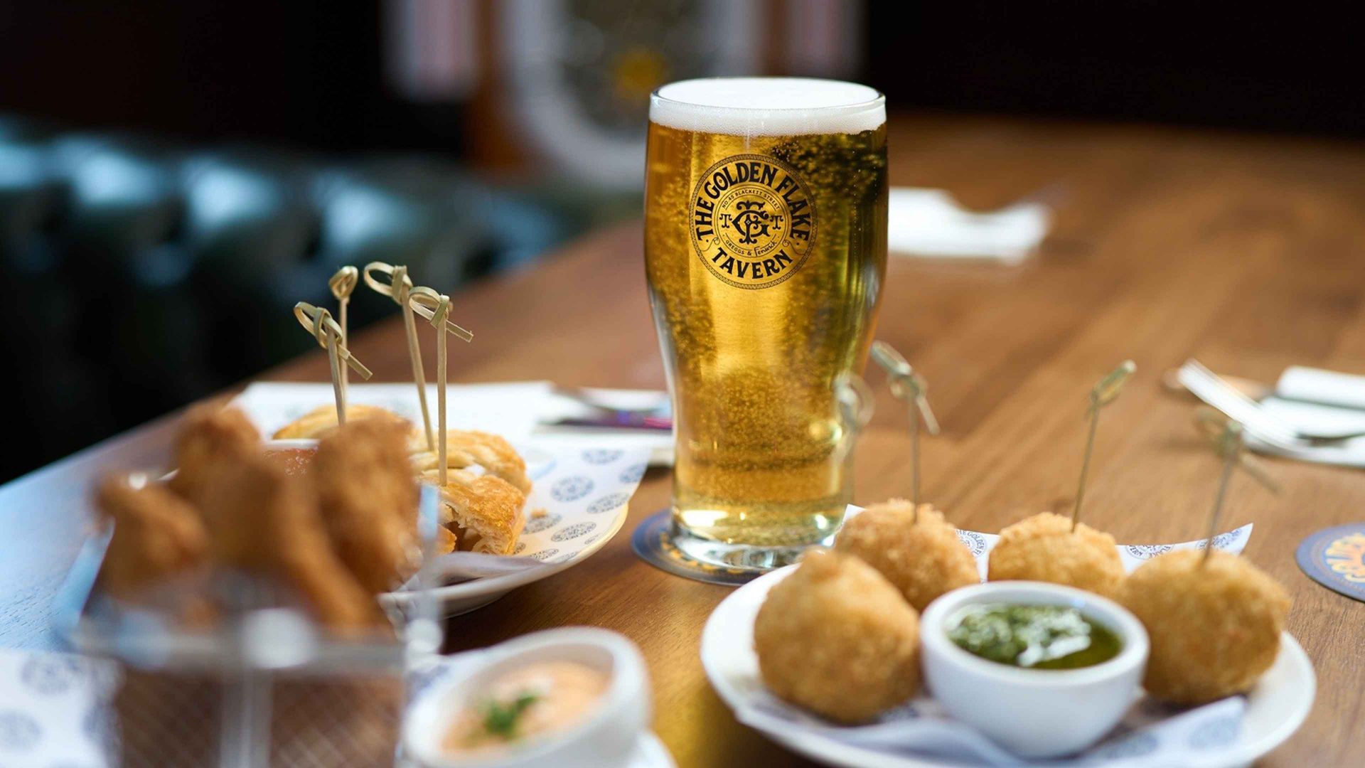 The Golden Flake Tavern can be found on the first floor of Fenwick’s department store: like Greggs, a north-east institution. Photo credit: Greggs