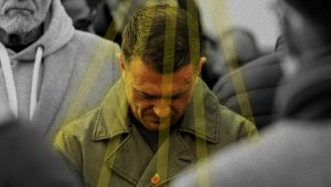 Tommy Robinson and his newfound Christianity. Image: TNW/Getty