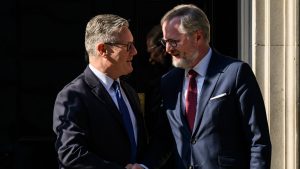 Keir Starmer with Czech prime minister Petr Fiala in July. Photo: Leon Neal/Getty Images