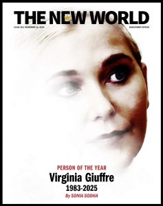 The New World cover, December 11, 2025