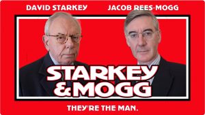 Jacob Rees-Mogg and David Starkey's new podcast. Image: YouTube