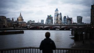 Many in the City have benefited handsomely from the end to the cap on bankers’ bonuses that came with Brexit. IMAGE: HENRY NICHOLLS/AFP/getty