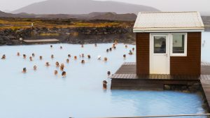 A thermal pool in Myvatn, Iceland, where people swim all year round.
Image: MIKEL BILBAO/VW PICS/UNIVERSAL/GETTY