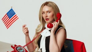 Leigh Douglas as Chastity Quirke in ROTUS: Receptionist of the United States 