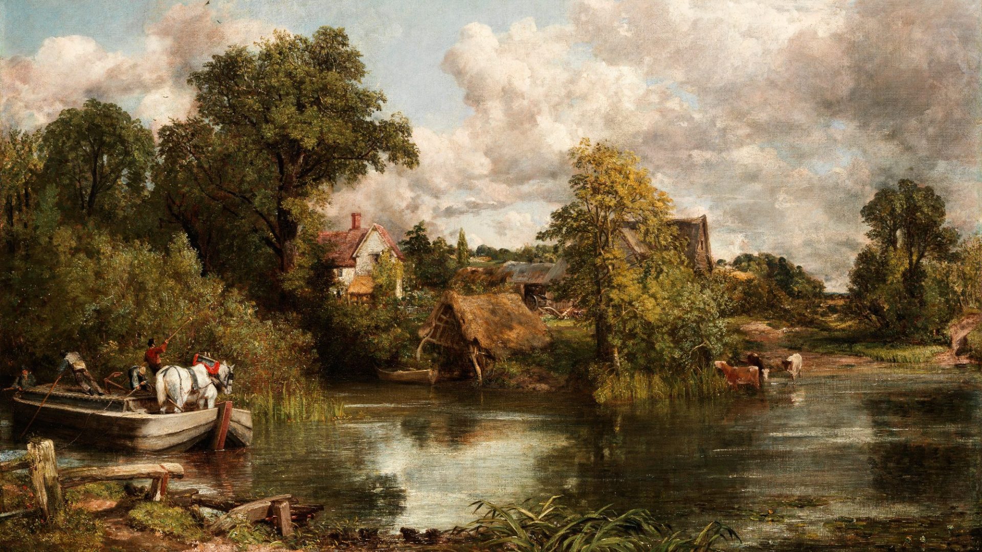 John Constable, The White Horse, 1819.. Image: The Frick Collection