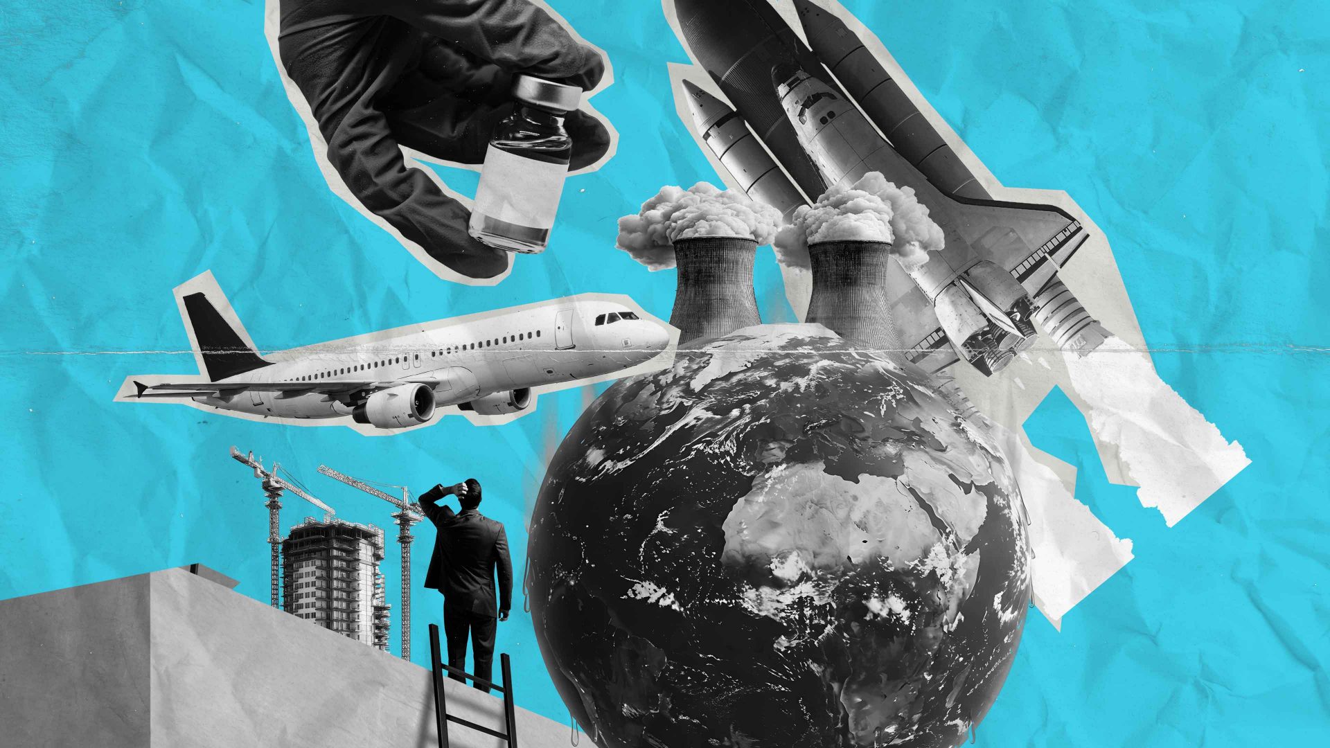 It is not enough to say that Musk and his ilk corrupt the idea of progress. Image: TNW/Getty