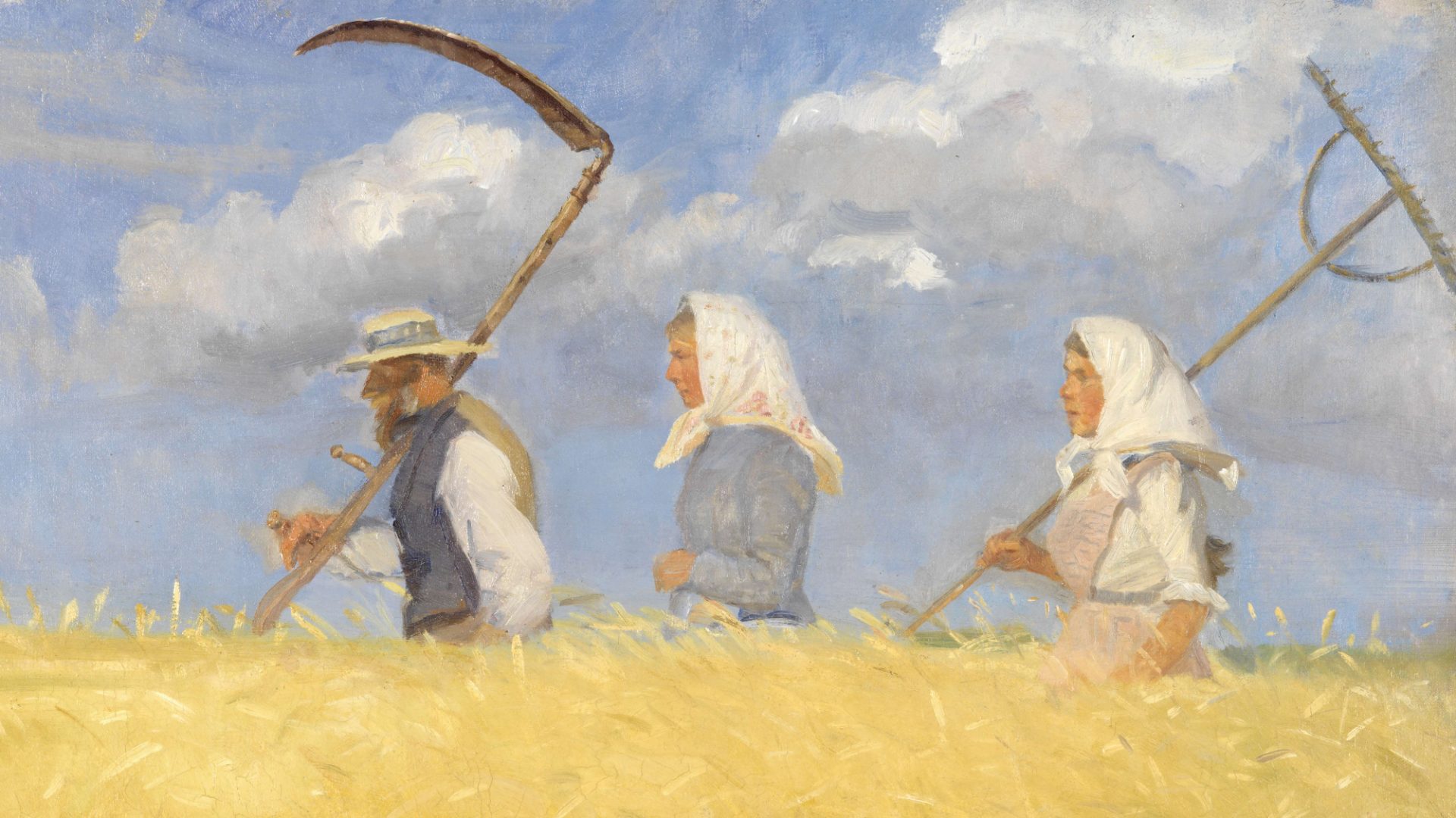 Anna Ancher, The Harvesters, 1905. Image: Skagens Museum