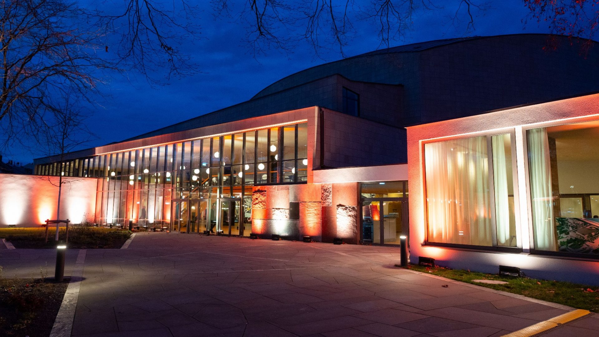 The newly reopened Beethovenhalle in Bonn 
