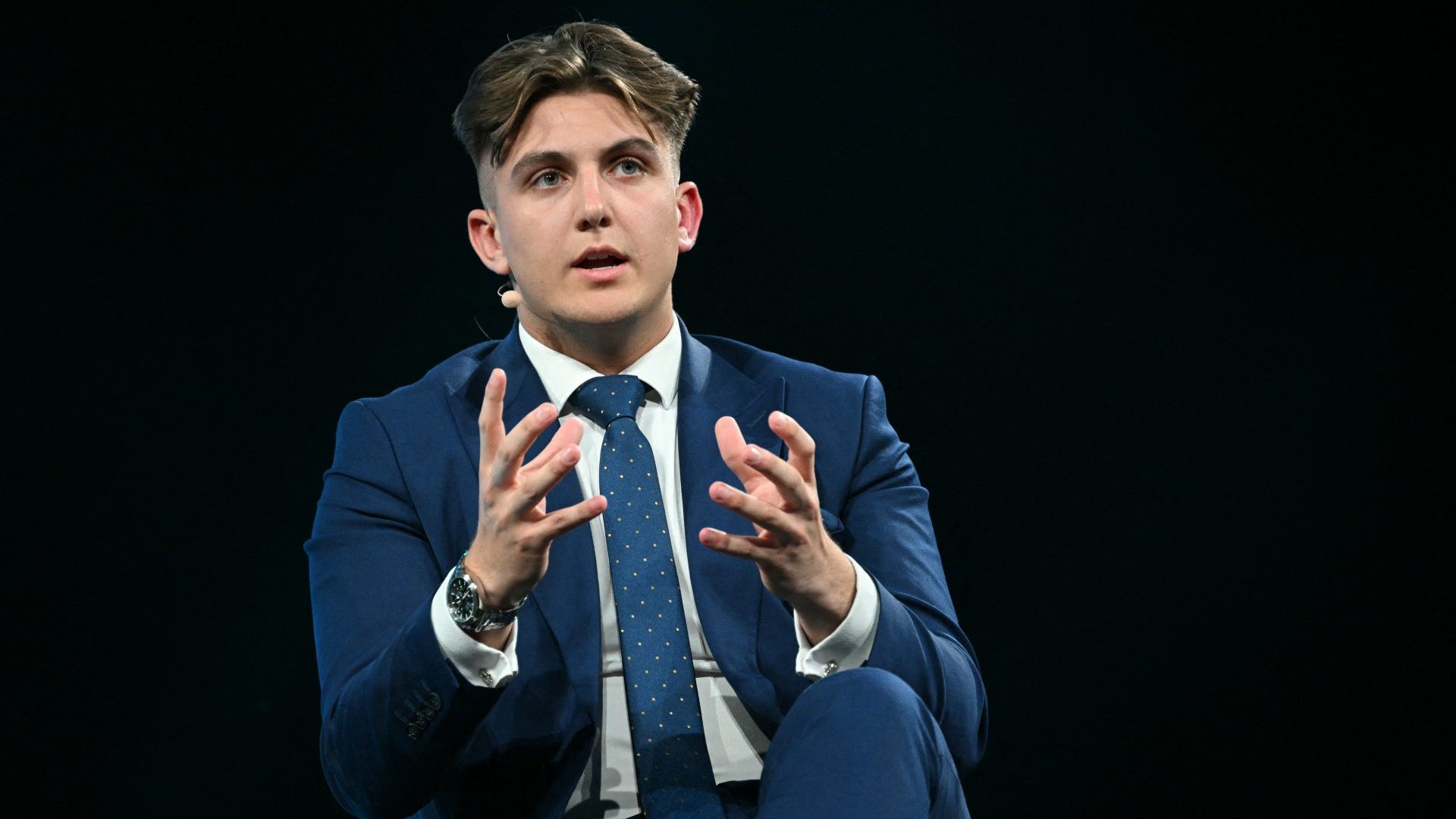 Warwickshire Council leader George Finch. Photo: OLI SCARFF/AFP via Getty Images