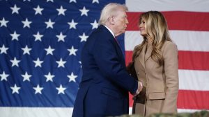 Donald and Melania Trump. Photo: Nathan Howard/Getty Images
