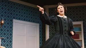 Cole Escola as Mary Todd Lincoln in Aunty Donna’s Oh, Mary! Image: Emilio Madrid
