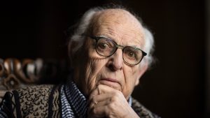 Satirist Ralph Steadman at his home in the village of Loose, Kent. Image: Mike Bowers