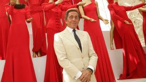 Italian Fashion designer Valentino, who died last month at the age of 93. Image: Stephane Cardinale/Corbis/Getty
