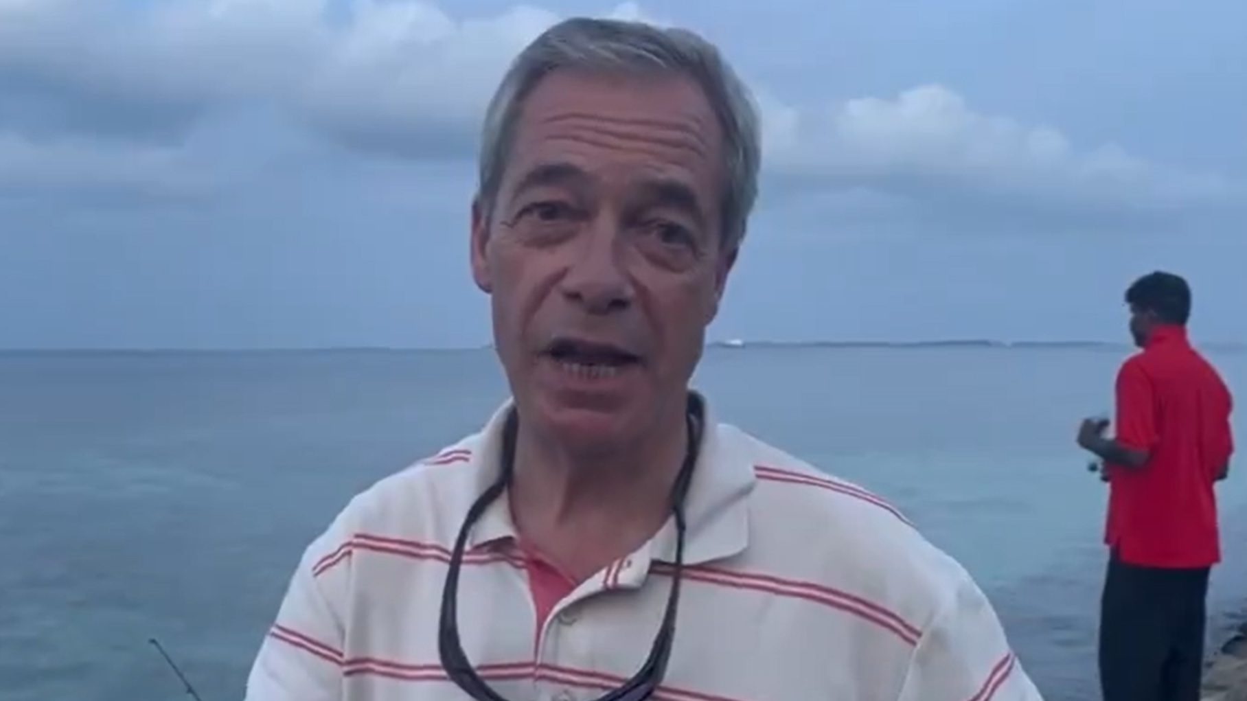 Farage flies 5,000 miles for a pathetic PR stunt