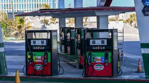 View of an empty gas station in Havana, taken on February 19, 2026. Faced with a severe energy crisis exacerbated by US sanctions, private companies in Cuba are attempting to import fuel after the island's government agreed to end its monopoly on the sector. Image: Photo by Yamil Lage/AFP via Getty