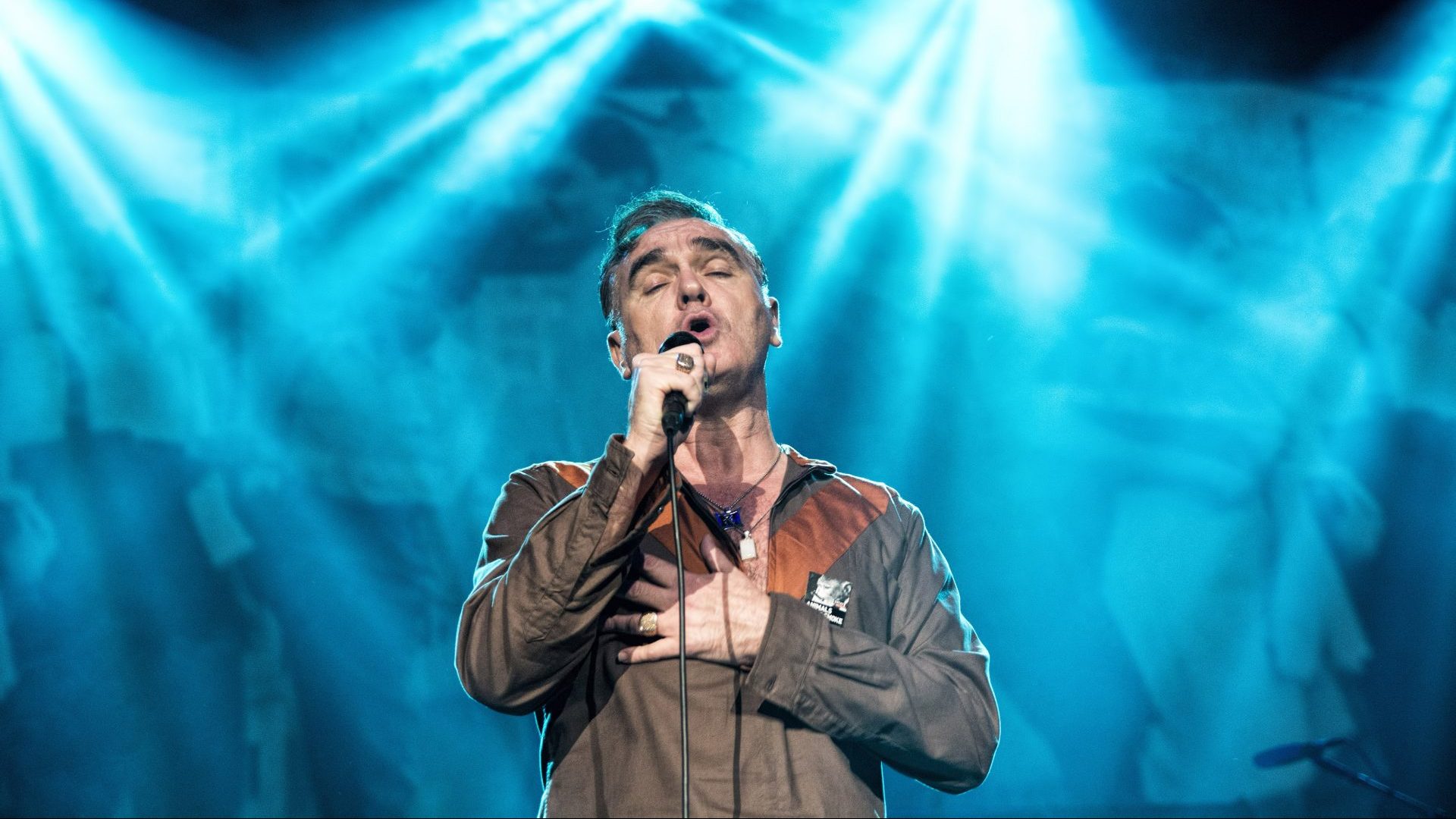 Morrissey performs
in Istanbul, 2014. Image: Pedro Gomes
