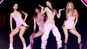 South Korean girl group Blackpink perform at Coachella in Indio, California. Image: Emma McIntyre/Getty/Coachella