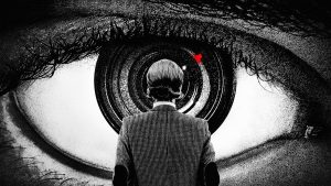 Imagery from Orwell: 2+2=5. Photo: Courtesy of Neon