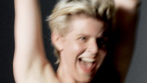 Robyn on the cover of her album Sexistential