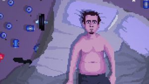 A screengrab from the video game Unemployment Simulator 2018. 
Image: Turbolento Publishing