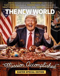 The New World cover, April 2, 2026
